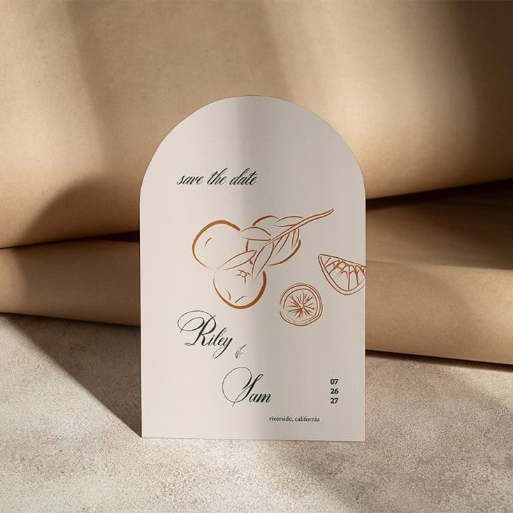 custom save the date