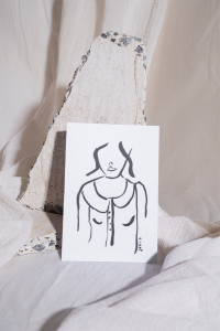 brush-woman-elegant-drawing-live-event-art-Illustration